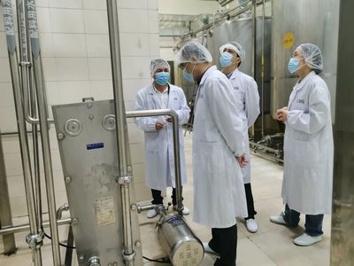 市市場監管局赴福鼎開展乳制品生產企業監督檢查工作