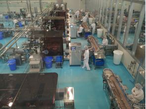 關于養樂多工廠乳品生產設備
